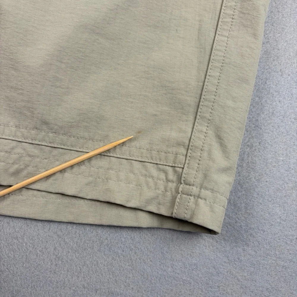 Simms Mens Large Tan Stretch Waist Quick Dry Fishing Wet Wading Shorts Hiking